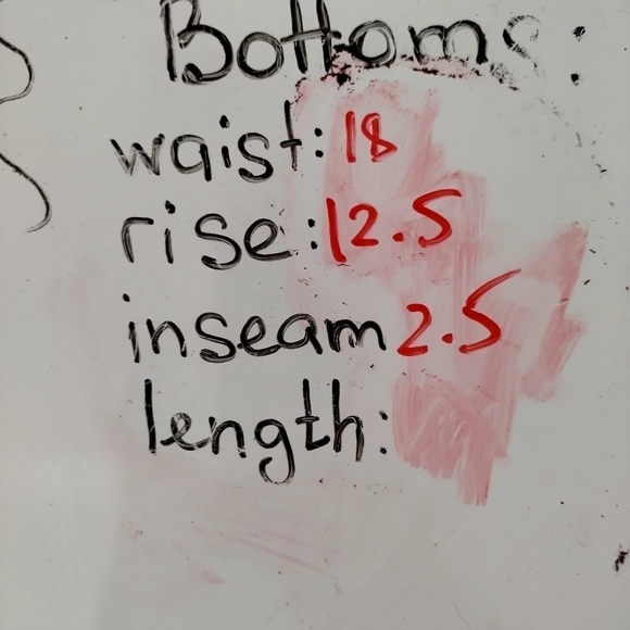 Aerie Shorts Patchwork Denim Drawstring Pull On Stretch Waist Raw Hem sz Xl - Picture 7 of 7